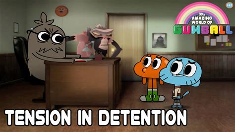 gumball detencion|amazing world of gumball tension.